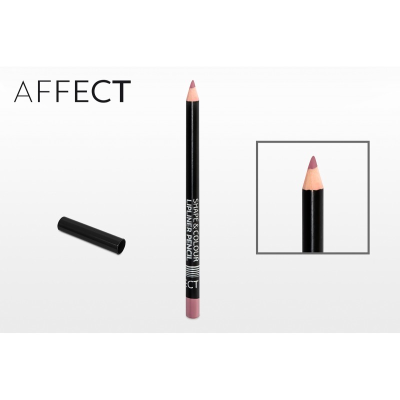 AFFECT COSMETICS - Shape and Colour Lipliner Pencil long lasting - Foggy Pink